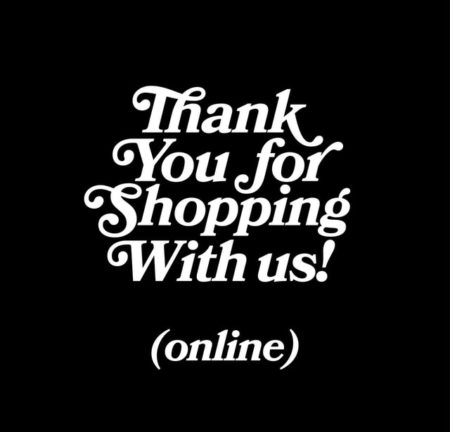 Thank you for shopping with us !